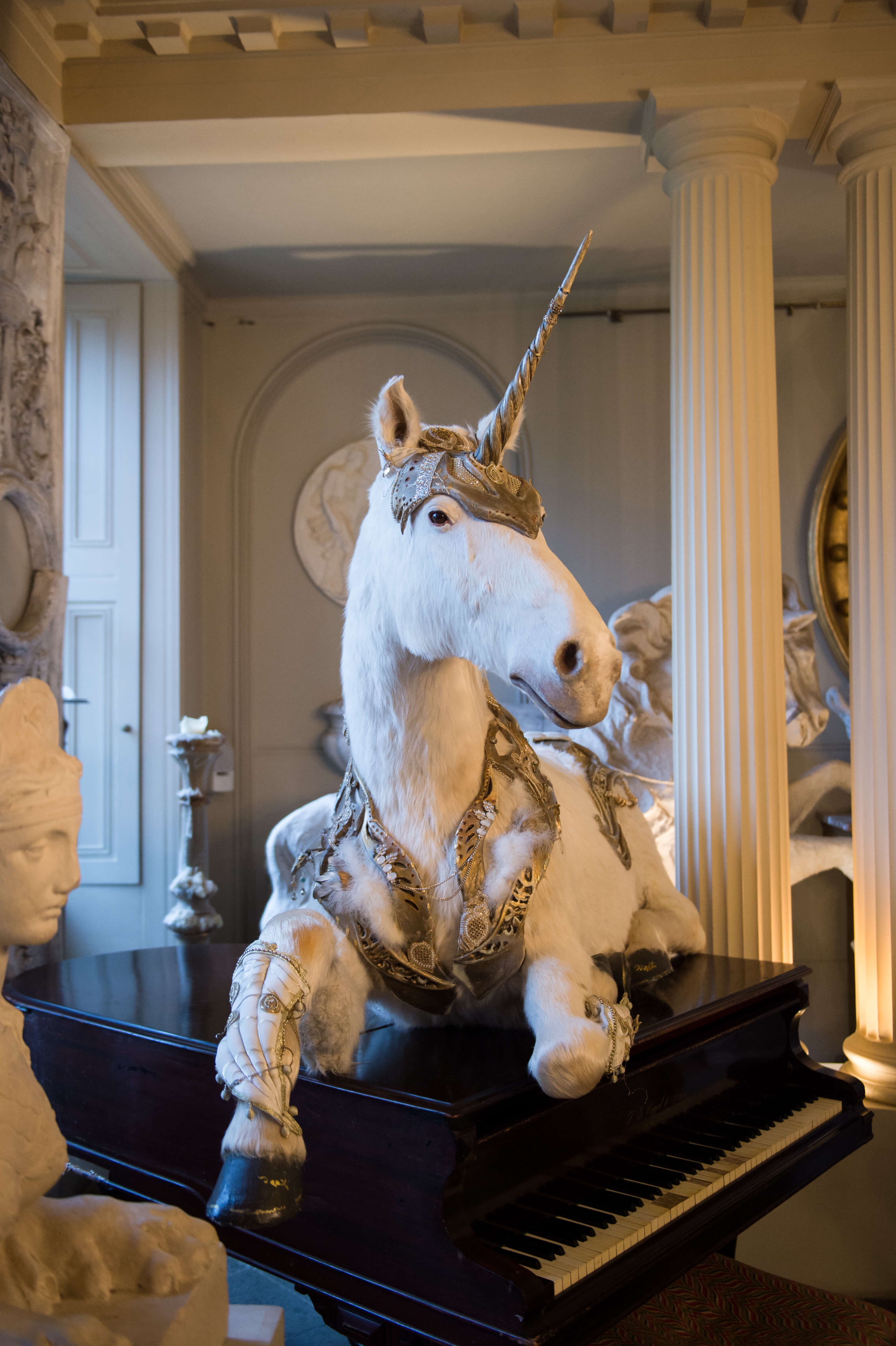 A unicorn at aynhoe park